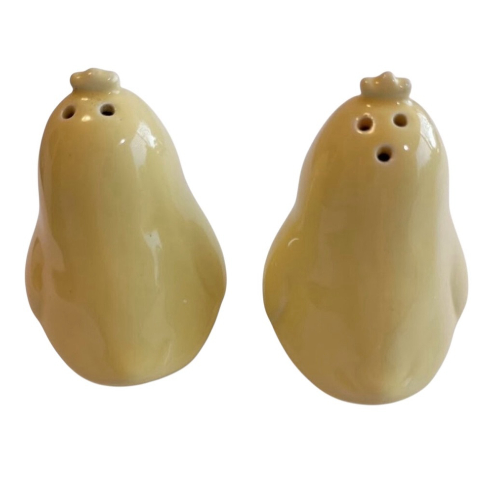 Rae Dunn Yellow Chick Salt & Pepper Shakers with White Basket - Picture 7 of 7